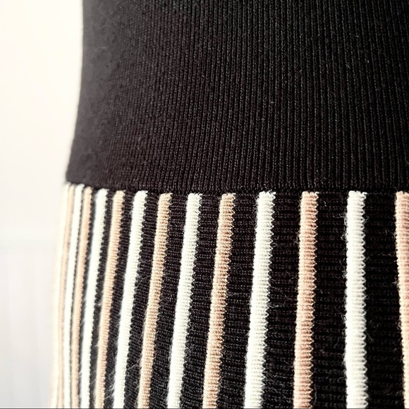 RW&CO Striped Ribbed Knit Long Sleeve Dress Size S - Picture 7 of 15